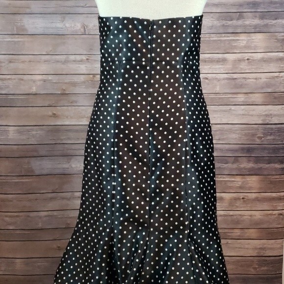 JESSICA McCLINTOCK for GUNNE SAX Polka Dot Dress size 7 - Picture 4 of 8
